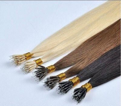 Virgin Remy Brazilian Hair Nano Ring Hair Extension