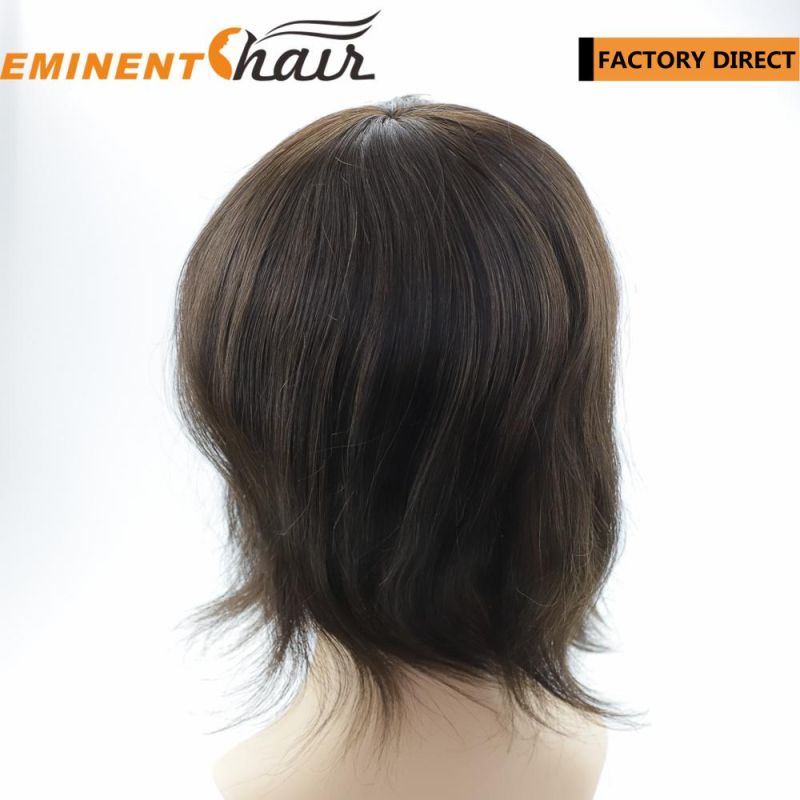 Lace Front Mono Human Hair Hair Replacement