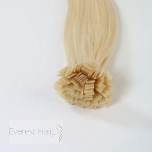 #1001 Virgin Remy Human Hair Extensions Flat Tip Keratin Fusion Hair