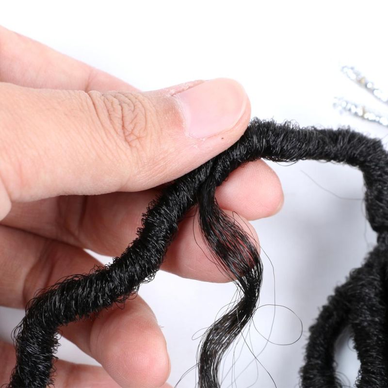 Faux Goddess River Fauxs Locs Braid Hair Crochet Hair Pre-Looped Skinny Wavy with Curly Hair
