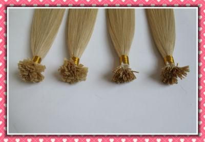 100% Real Remy Pre-Bonded Hair Extension I-Tip 24&quot; Blonde Color