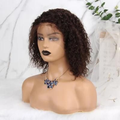 Ginger Orange Wig Human Hair Deep Wave Lace Front Human Hair Wigs Colored Curly Human Hair Wigs Short Bob Lace Front Curly Wigs