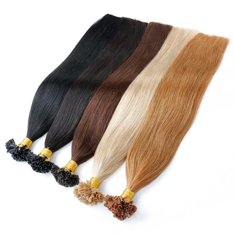 Fusion So Cap Quality Itakly Keratin with Flat /U-Tip, Flat-Shaped Pre-Bonded Remy Hair Extension