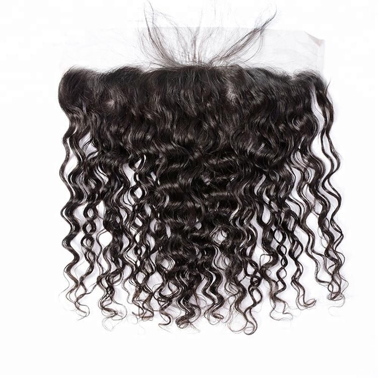 Kbeth Water Wave 13*4 Transparent Lace 10 Inch Closure Cheap Price Black Woman Toupees From China Xuchang Factory Wholesale