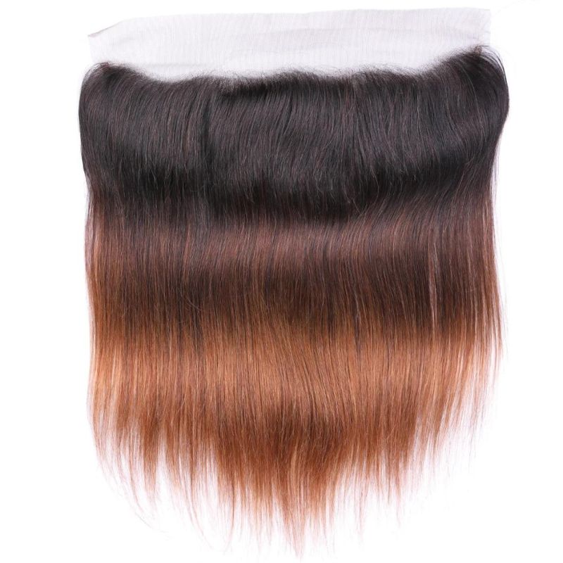 Human Hair Closure Deep Wave Closure Lace Frontal Closure 13*4