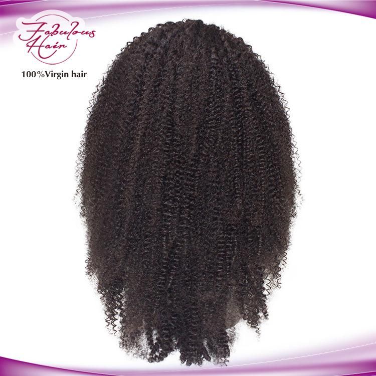 New Style Brazilian Afro Hair Human Hair Women Lace Wigs