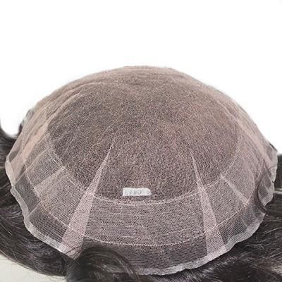 Luxury Full Swiss Lace Base - Men&prime;s Toupee Wigs Hair Replacement Solution