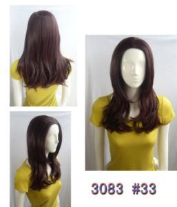Reddish-Brown Wig with Wave (M-3083)