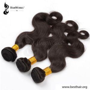 Tom Hairworks&reg; 10 Inch Body Wave Natural Color Brazilian Remy Human Hair Weave
