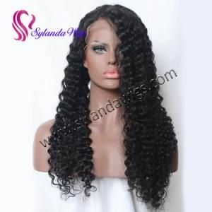 Top Quality Unprocessed Hair Wholesale Price Jerry Curl Front Lace Wig