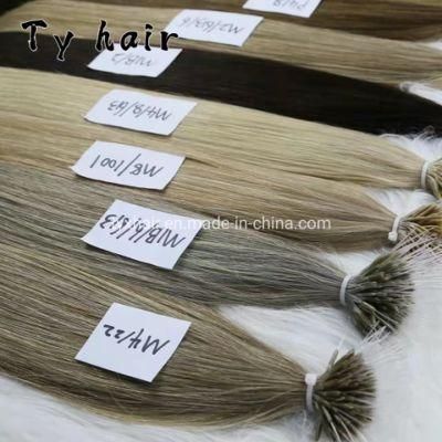 2022 Silicon Superior Beads Plastic Elastic Invisible Human Remy Nano Ring Tip Hair Extensions to Australia