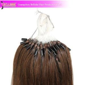 Wholesale Top Quality Color #4 Brazilian Virgin Human Micro Ring Hair