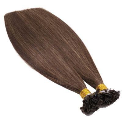 Kaki Hair Wholesale Virgin Remy Pre Bonded Double Drawn Flat Tip Hair Extension
