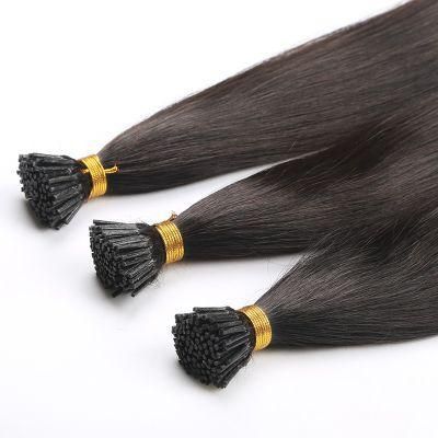 Keratin Hair Stick-Tip Hair Extension Peruvian Virgin Remy Human Hair