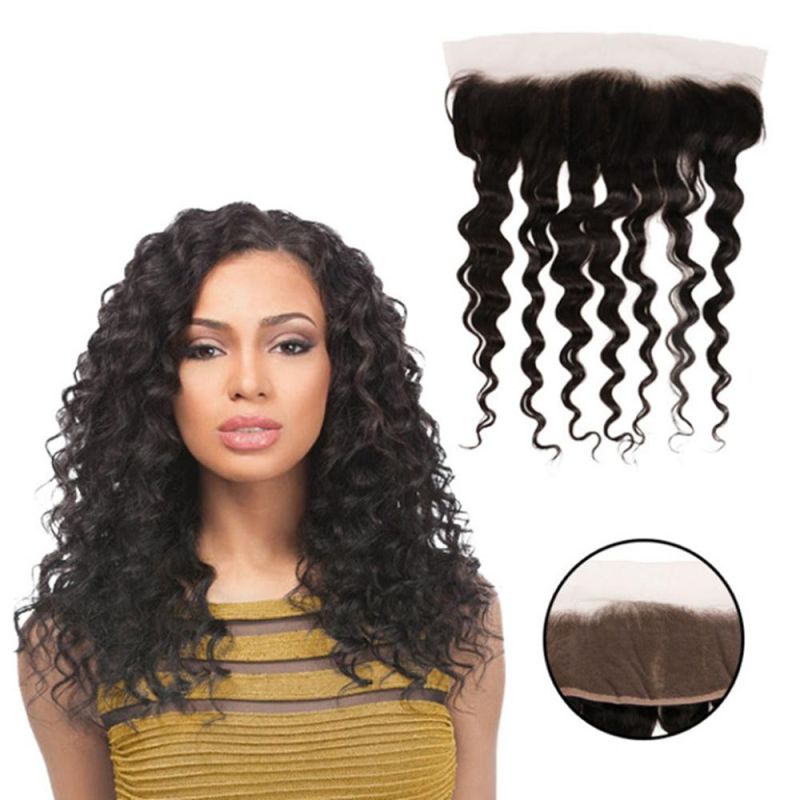 Kbeth 10A Deep Wave Human Hair 3 Bundles with Lace Closure Frontal Raw Brazilian Virgin Hair Mink Cuticle Aligned Human Hair Closures Vendors