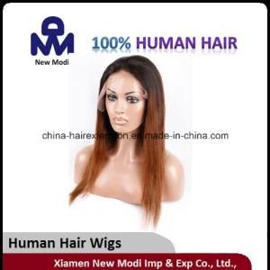 Human Hair No Lice Beauty T Color Full Lace Wig
