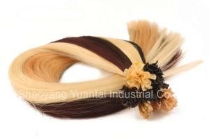 Ombre Colors Keratin Flat Top Human Hair Extension Made of Virgin Hair