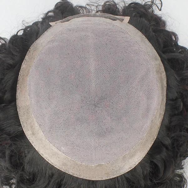 Silk Mono Soft Women Natural Hair Toupee