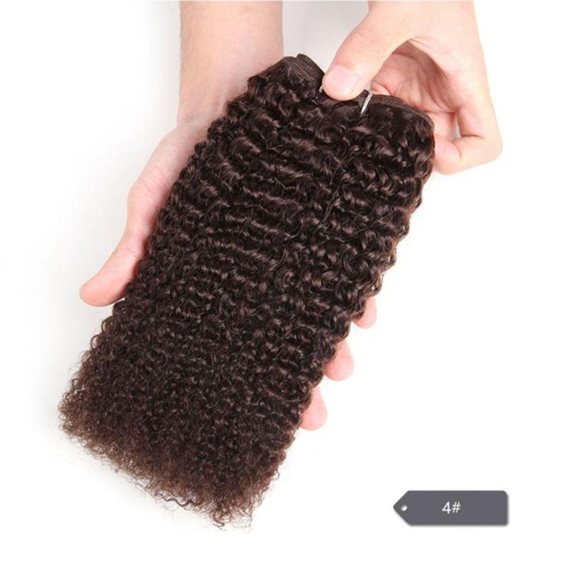 Afrox Kinky Weave Curly Hair Ombre Mongolian Brazilian Human Hair Weave Bundles Deal #27 #30 1b# Red# Remy Hair Extension