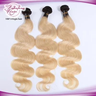 100% Brazilian 1b/613 Ombre Body Wave Human Hair Weave