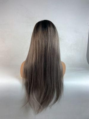 Water Wave Human 150% Density Real Hairline Remy Peruvian Hair Wig