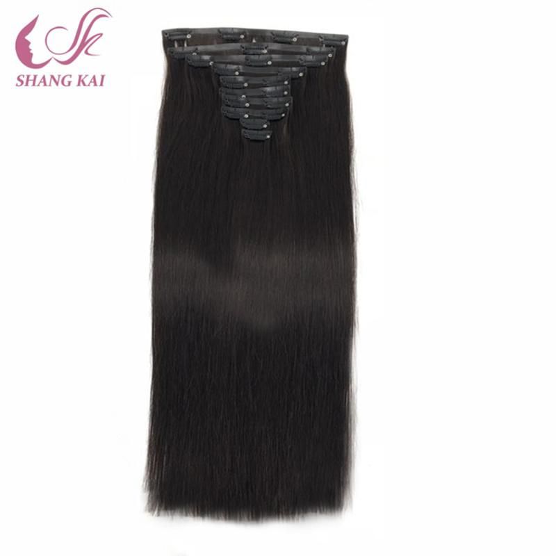 100% Remy Hair Silk Seam Clip in Hair Extensions