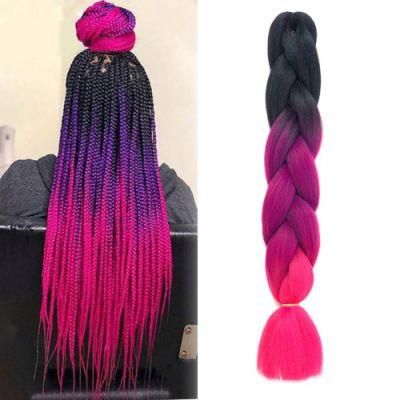 Kbeth Jumbo Braids Hair Synthetic Hair Extension Synthetic Hair for Braiding for African American Black Women