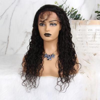 Wholesale Deep Wave Bleached Knot Indian Human Hair Wigs for Black Women