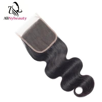 Top Quality Lace Closure Virgin Brazilian Body Wave Closure