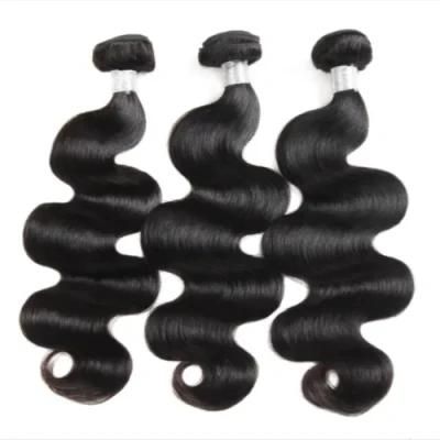 Riisca Human Hair 3 Bundles with Frontal Closure Brazilian Body Wave 13X4 Lace Frontal with Bundles -Remy Hair