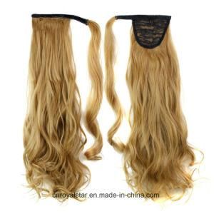 Hot Sale Pear Flower Water Wave Synthetic Ponytail Hair Extension