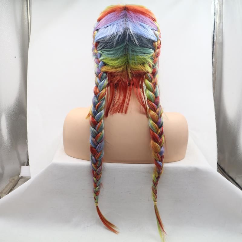 Wholesale Highest Quality Hair Braid One Tone Lace Frontal in Wig