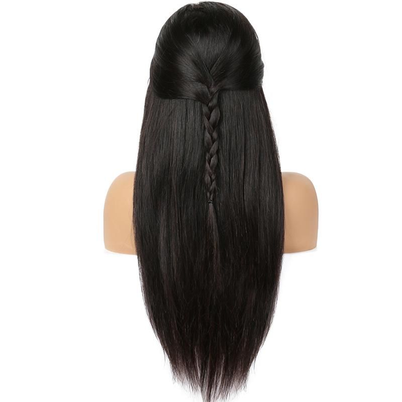 Alinybeauty 100% Human Hair Natural Straight 13*6 Lace Frontal Wig