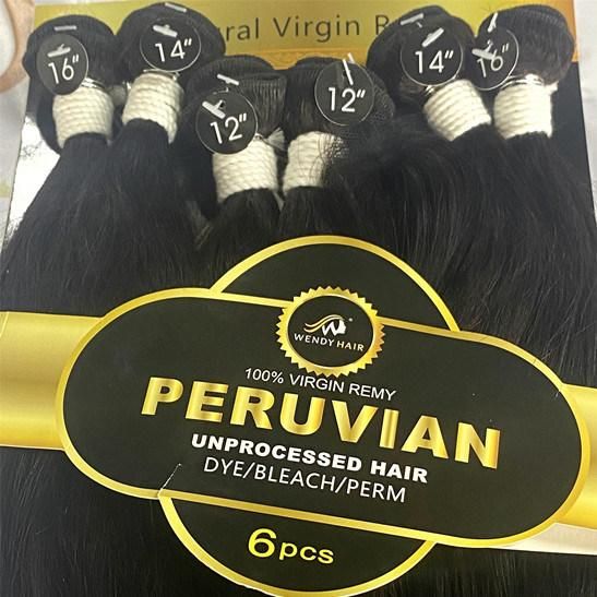 Brazilian Hair Extension Soft Straight Hair Bundle with a Closure Cheap Packed Human Hair