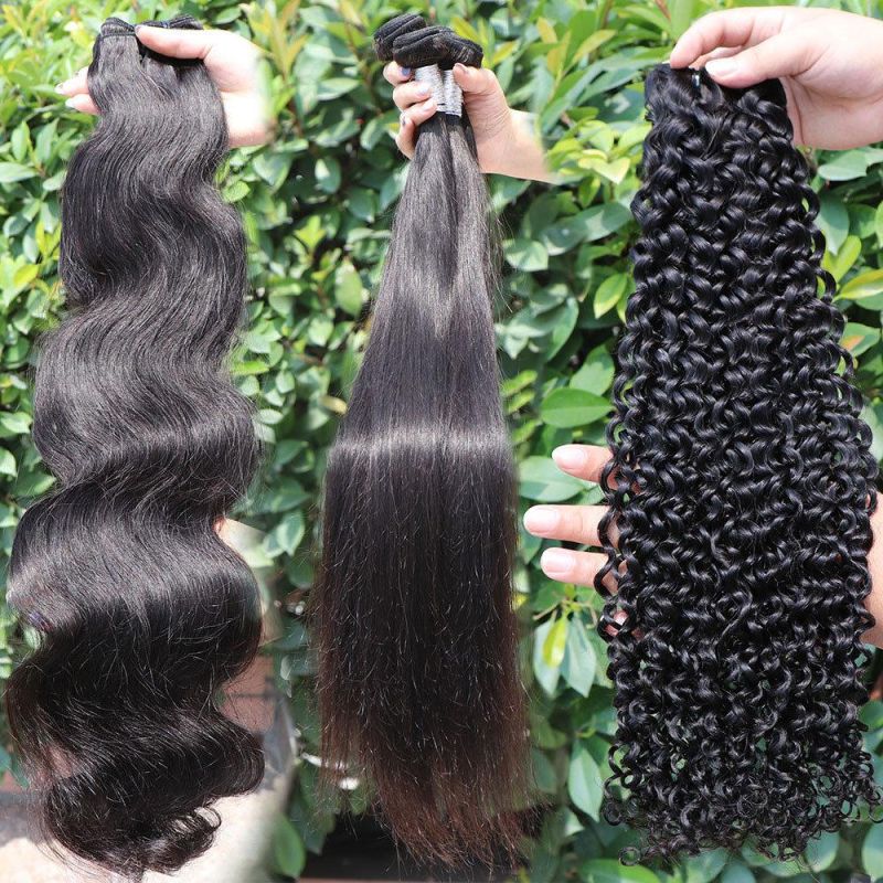 Raw Brazilian Cuticle Aligned Hair, Wholesale Human Hair Bundle Virgin Hair, Mink Virgin Brazilian Hair Bundles