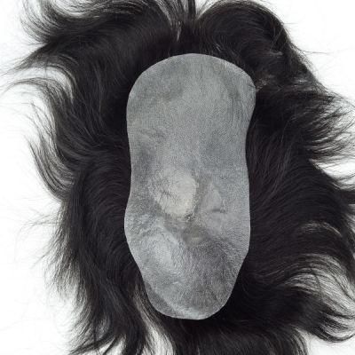 V-Looped Hair with Injected Hair Crown Thin Skin Human Hair Wig