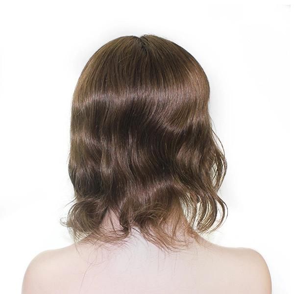 Hair Replacement Super Thin Skin with Fine Welded Mono Front   for Women