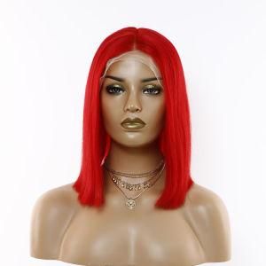 Wholesale Brizilian/Indian Virgin/Remy Human Hair Bob Full/Frontal Lace Wig with Factory Price