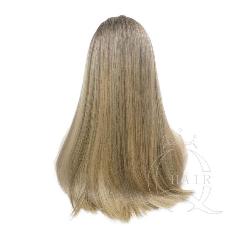 Wholesale High Quality Human Hair Wigs/Lace Top Wigs/Swiss Lace Wigs/Lace Front Wigs for White Women with Beauty or Medical Use