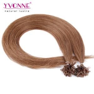 Color #5 Prebond U Tip Human Hair Extensions