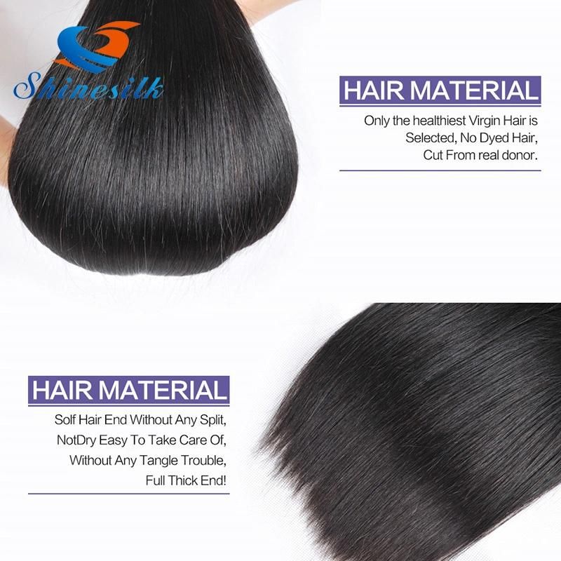 Mink 8A Brazilian Virgin Hair Straight 3 Bundles Brazilian Straight Virgin Hair Cheap Brazilian Human Hair Silky Straight Weave