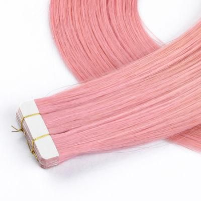 R Extensions Human Hair 14-24 Inch Adhesive Extension Balayage Color Ombre 20PCS/40PCS Machine Remy Tape Hair