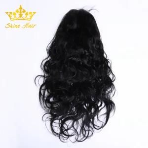 Black Color/1b Brazillian Remy Human Hair Straight Wave Curly Full Lace/Lace Front Wig