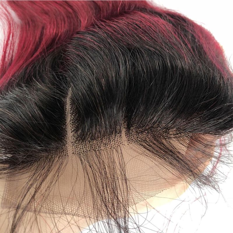 Ombre Human Hair Bundles with Closure Transparent Closure with Bundles Loose Wave Bundles with Closure Weave Short Hair Extensions
