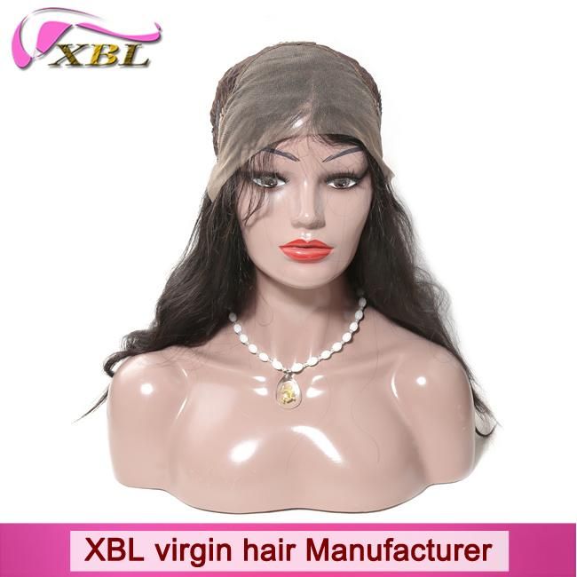 100% Natural Human Hair Virgin Peruvian Hair Lace Wig
