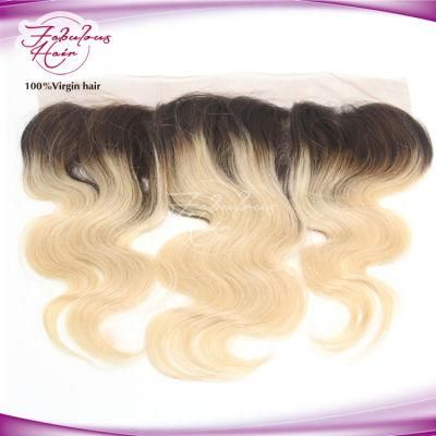 Real Hair 1b/613 Brazilian Body Wave Ombre Frontal for Women