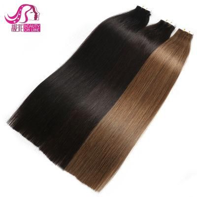 20inch 20PCS 50g Double Drawn Tape in Human Hair Extensions Walker Tape Hair