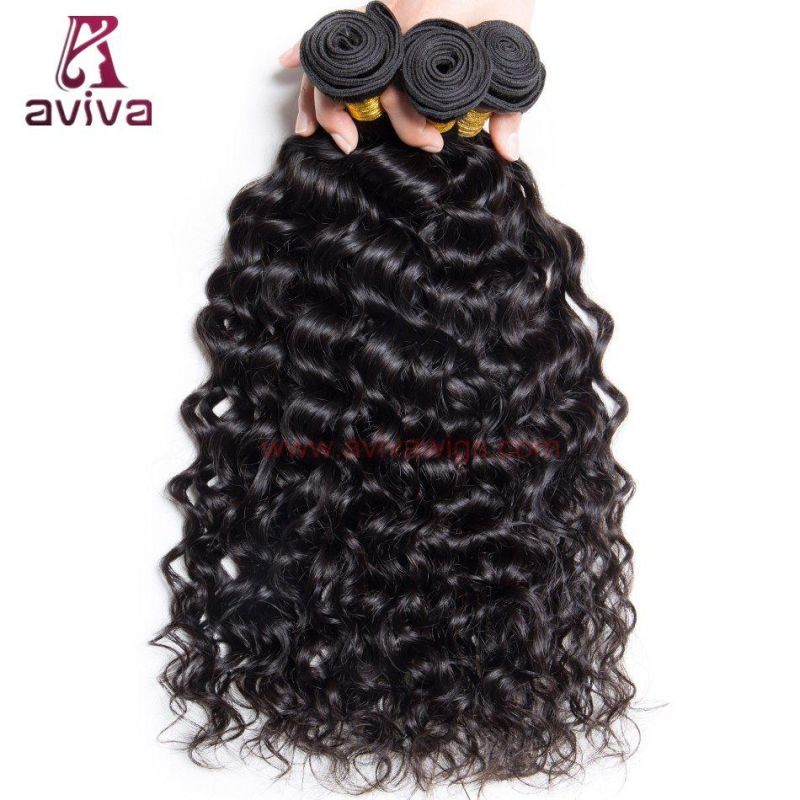 Water Curl Peruvian Natural Virgin Hair Extension