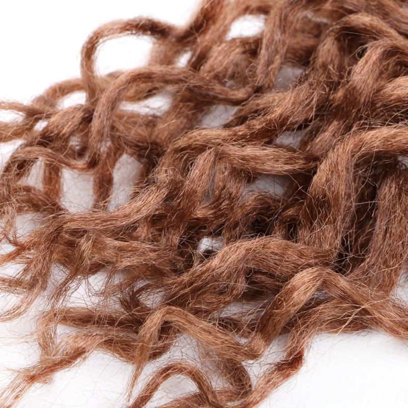 18inch 24 Strands/Pack Gypsy Faux Locs Curly Ends Crochet Braiding