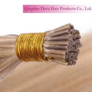 Indian Natural Remy Human Hair Extensions I Tip Keratin Fusion Hair